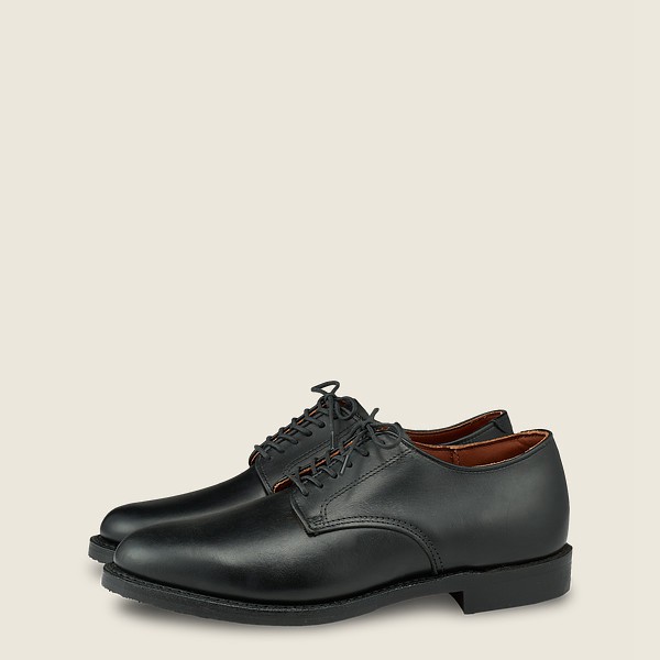 Red Wing Oxford Hombre Negros - Williston - Featherstone Cuero - 409-MNULFD